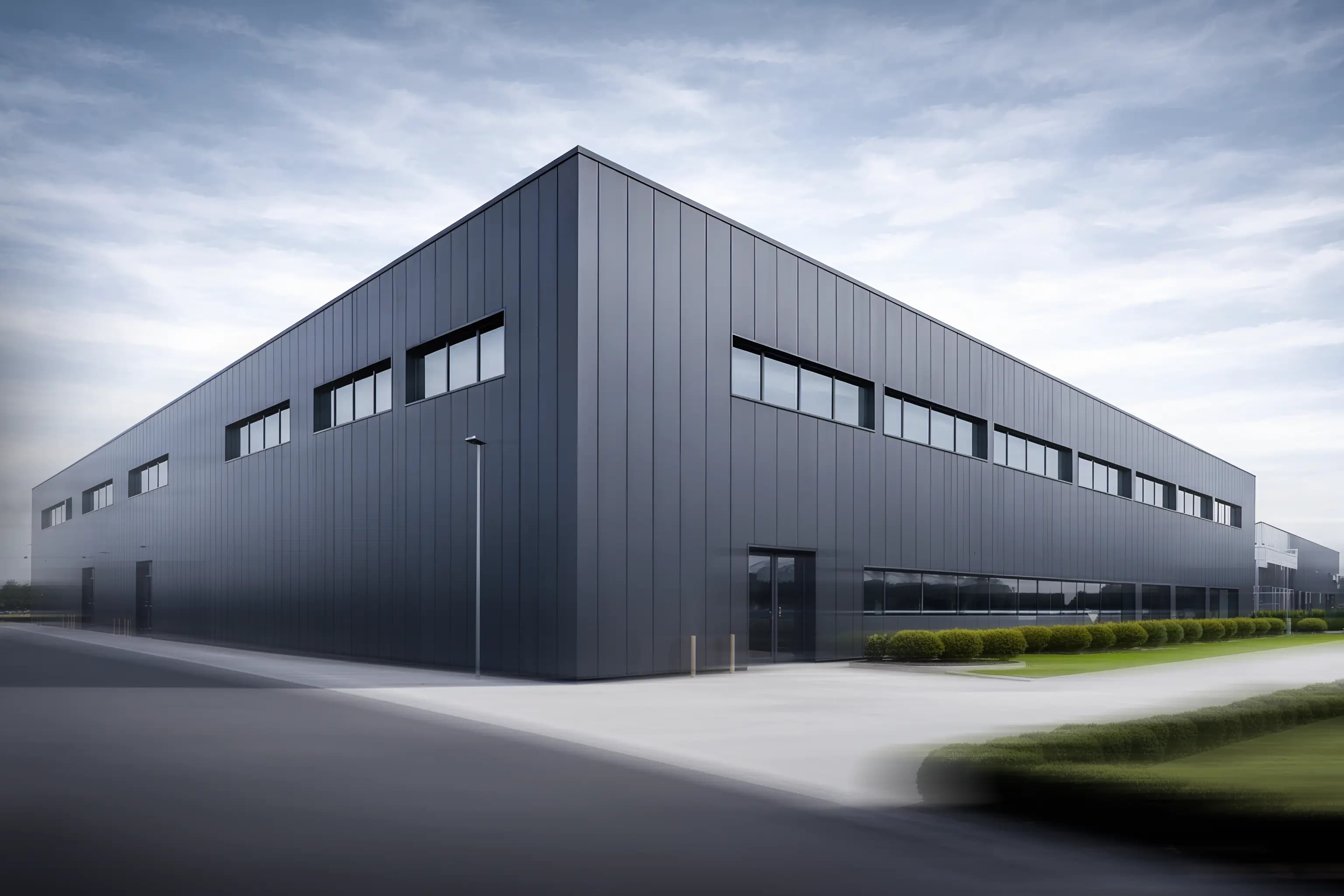 Montáž sendvičových panelov pre haly a komerčné objekty